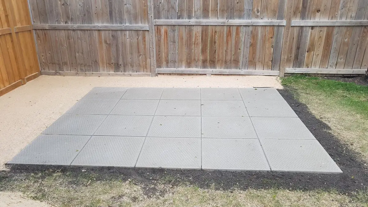 Diamond Face Slab A Refined Classic Diamond Face Slab is a great option for quickly laying down pathways or utility pads at a job site or in your own backyard. It is available in 3 different options that are 2″ thick. This classic slab is durable, safe and will last all year round. Features Quickly lay down pathways, utility pads on a construction site or in a residential backyard Diamond texture is now enhanced creating a more slip-resistant and consistent finish The updated surface texture provides a more defined diamond tread pattern with spaced edges It is available in 3 different sizes at 2″ thick The refined classic slab that’s durable, safe and will last all year round When installing Diamond Face slabs, make sure to include a 2-5mm gap between each slab. This will provide enough room for the jointing sand and make installation easier.